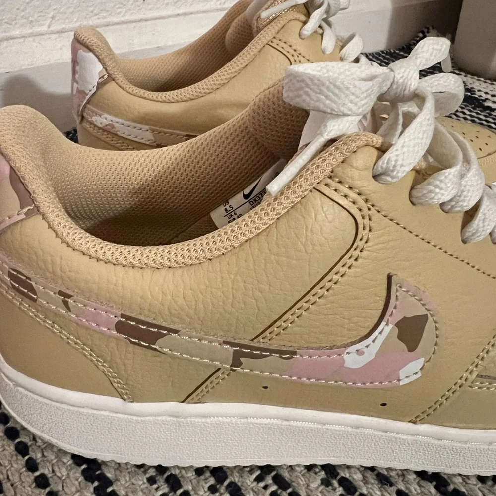 New Nike Court Vision Low Sneaker with Camo